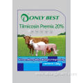 Veterinary Cattle Feed Additives Tilmicosin Premix 20%